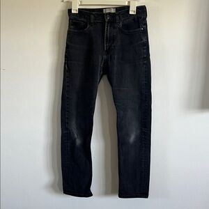 Everlane Black / Charcoal Denim Straight Leg Jeans